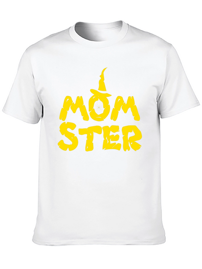 Momster Halloween T-Shirt - Black Tee
