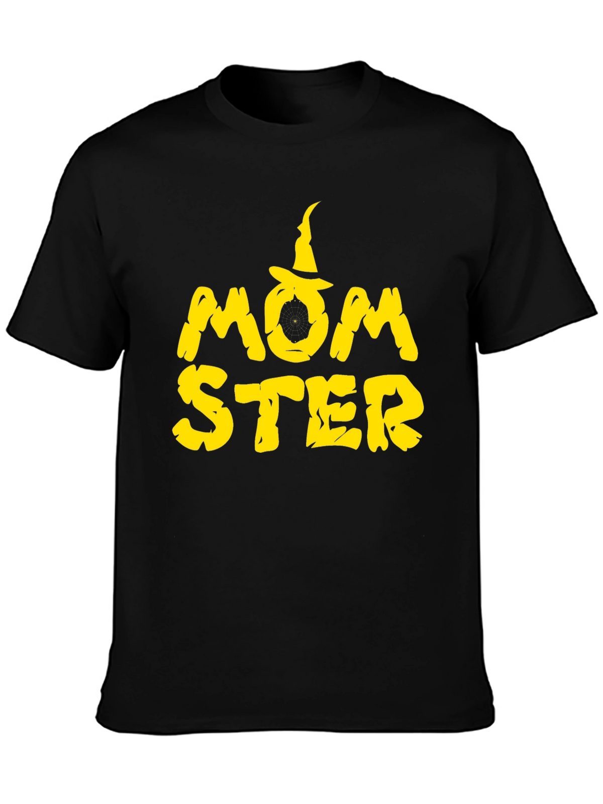 Momster Halloween T-Shirt - Black Tee