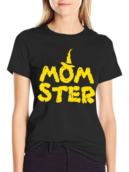 Momster Halloween T-Shirt - Black Tee