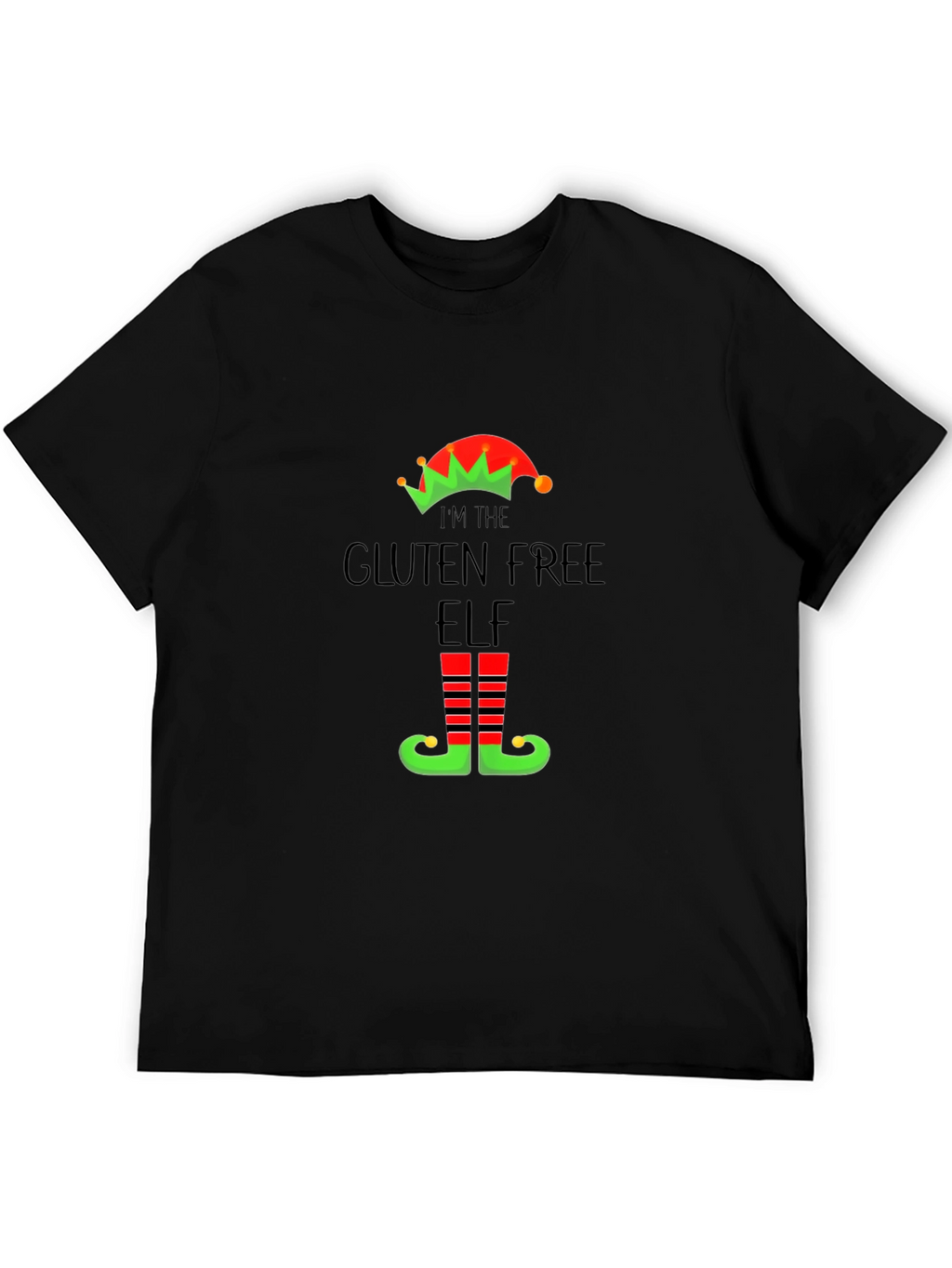 Gluten Free Elf T-Shirt - Holiday Fun!