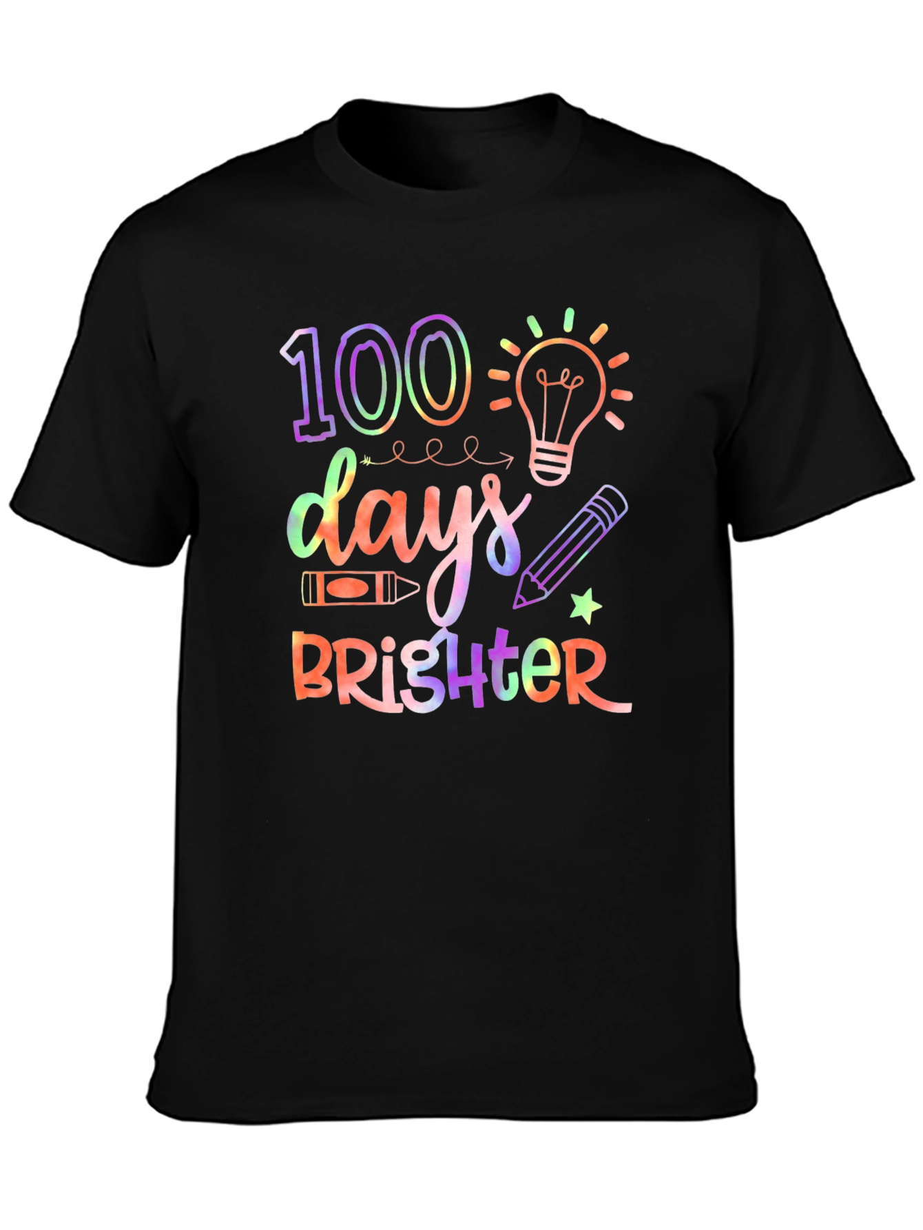100 Days Brighter Teacher Shirt