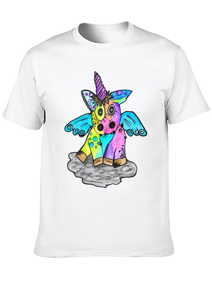 Unicorn Graphic Print T-Shirt