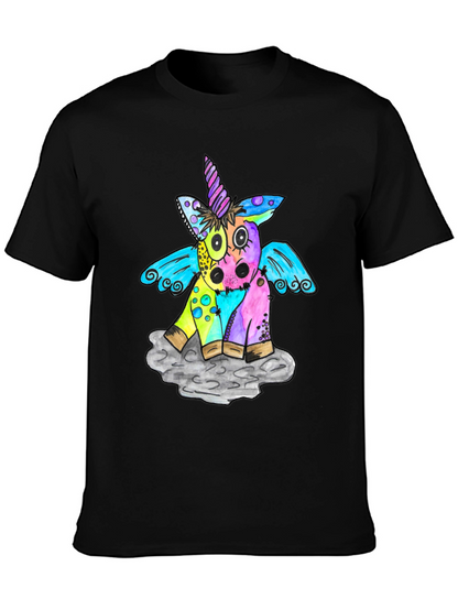 Unicorn Graphic Print T-Shirt