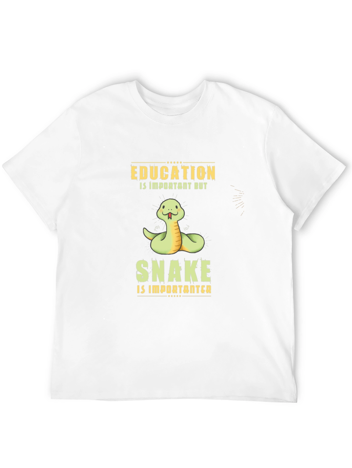 Education Important? Snake More So T-Shirt
