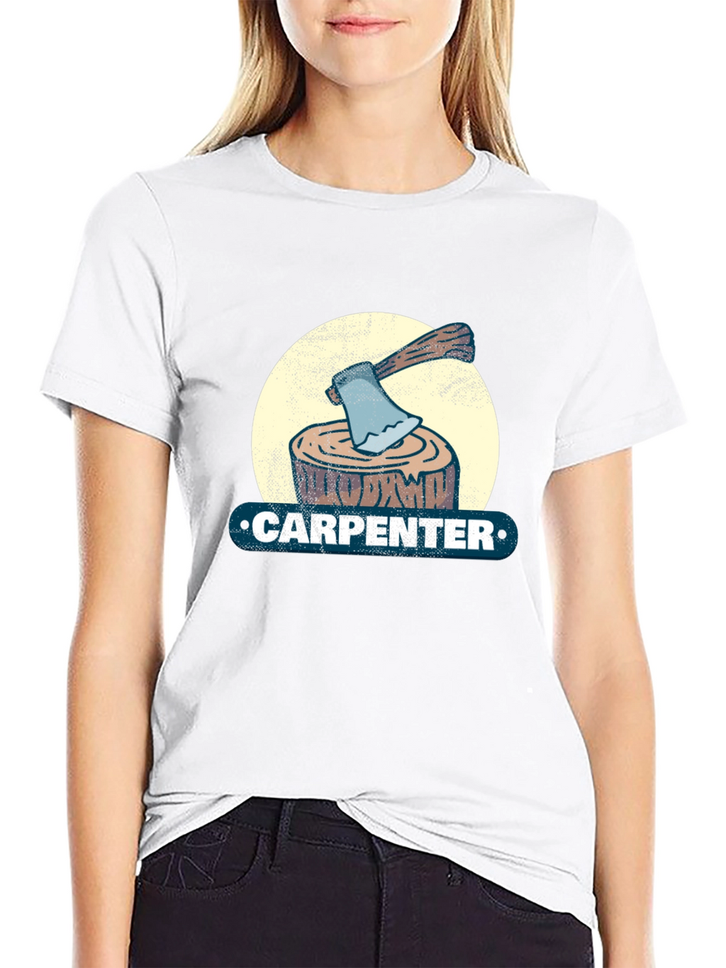 Carpenter Axe Woodworker T-Shirt