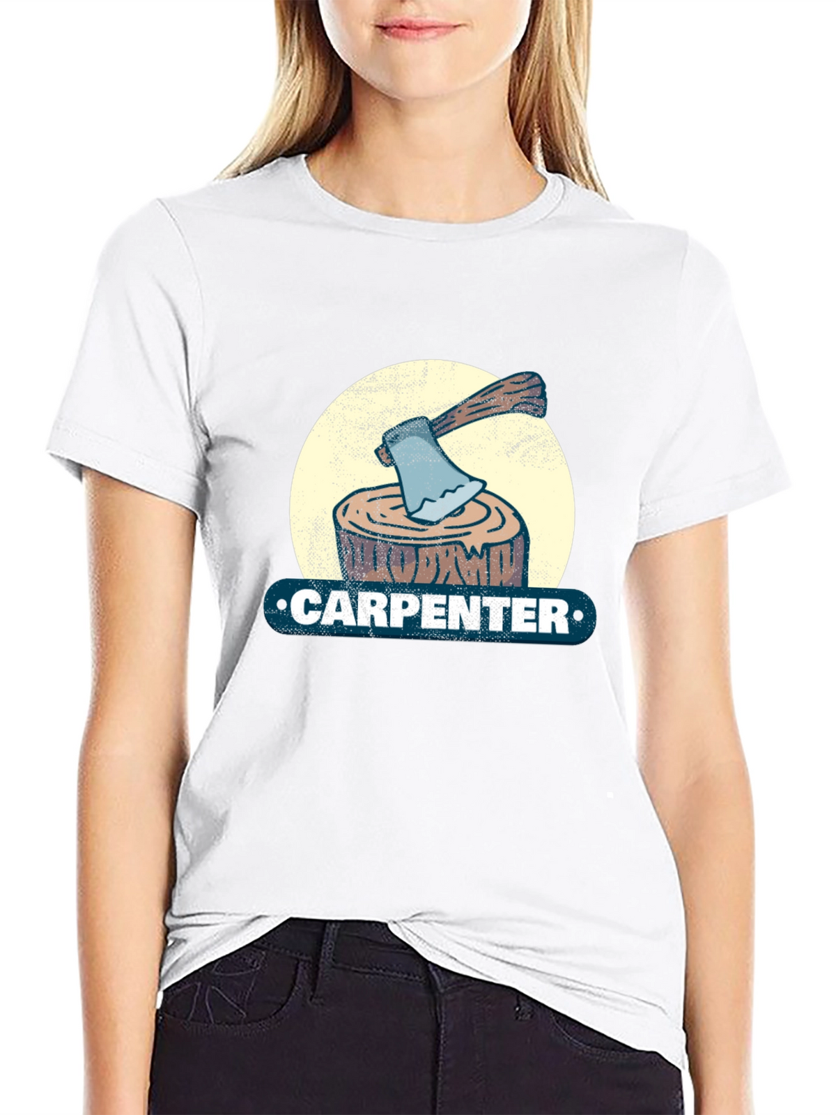 Carpenter Axe Woodworker T-Shirt