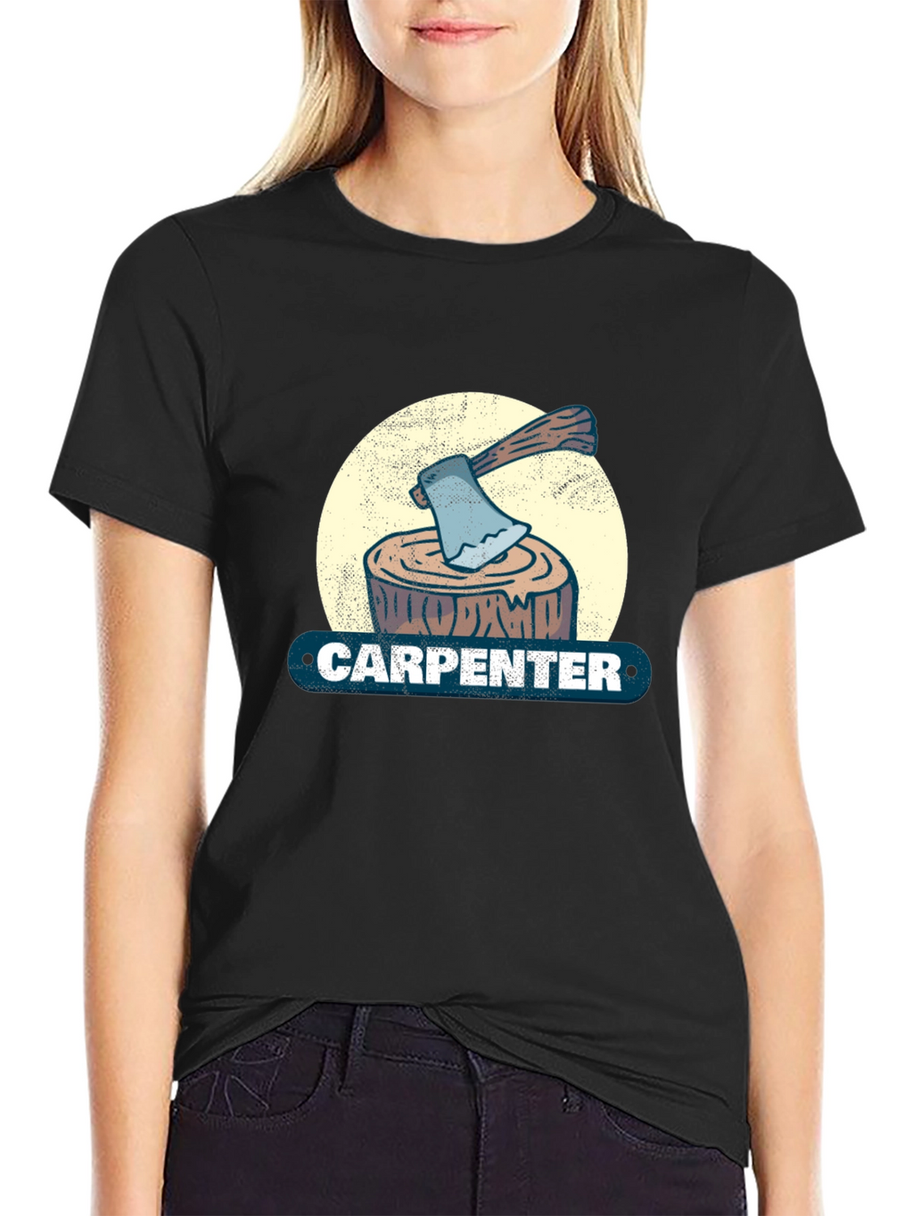 Carpenter Axe Woodworker T-Shirt