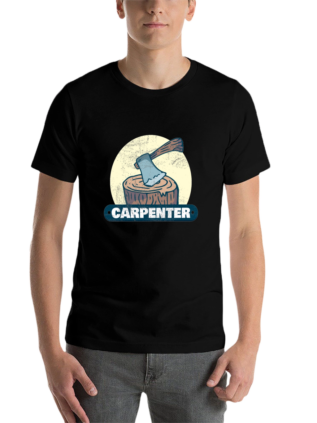 Carpenter Axe Woodworker T-Shirt