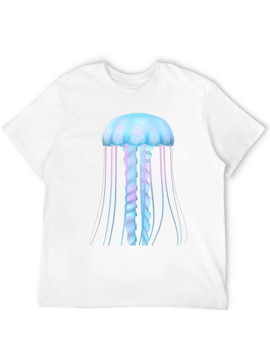 Jellyfish Graphic Tee - Black Cotton Comfort