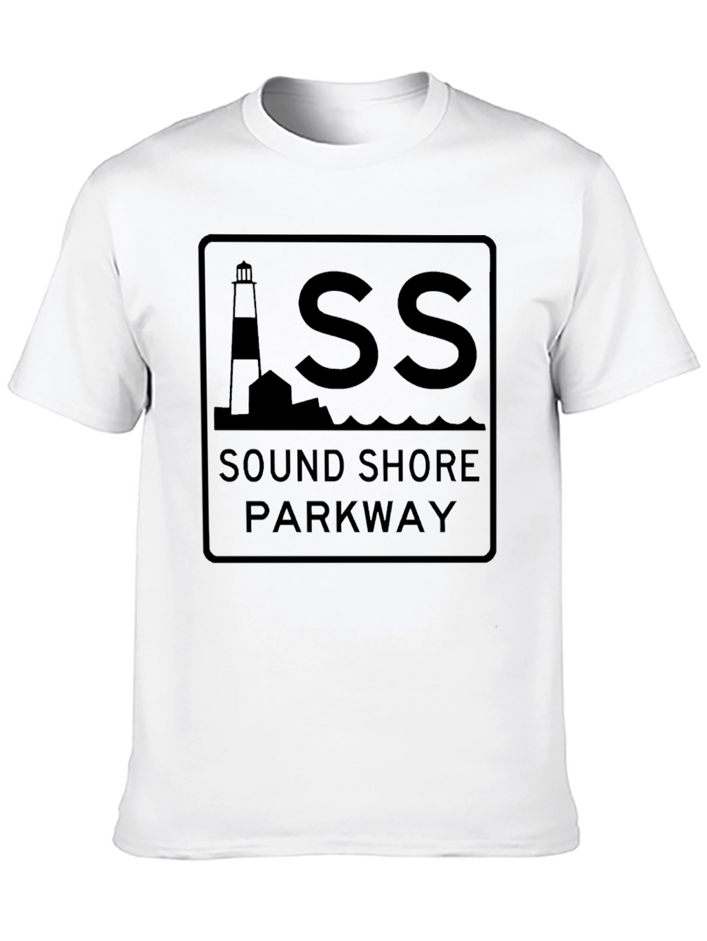Sound Shore Parkway Black T-Shirt
