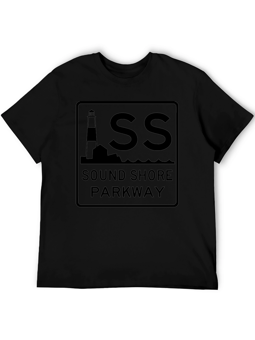 Sound Shore Parkway Black T-Shirt