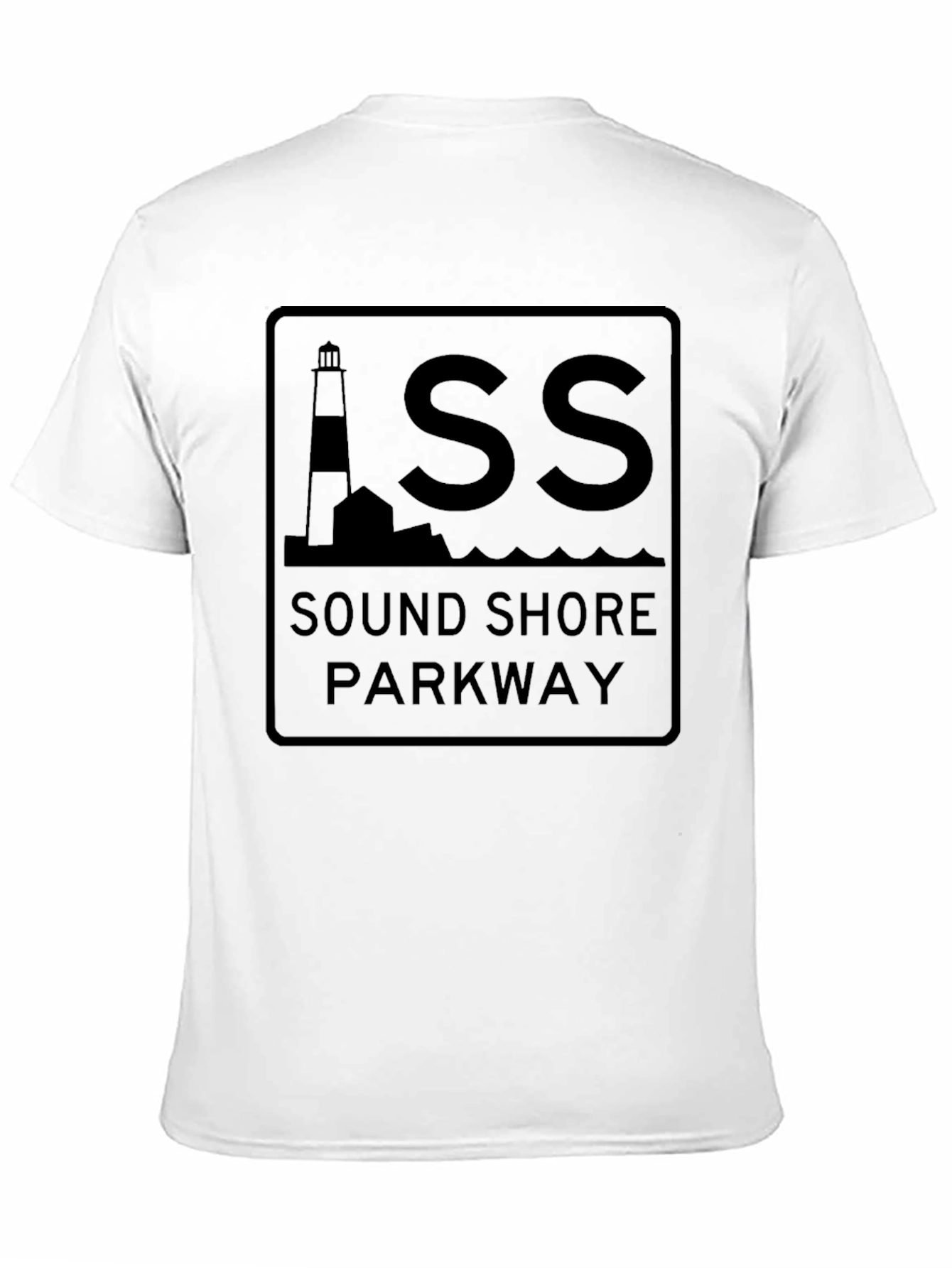 Sound Shore Parkway Black T-Shirt