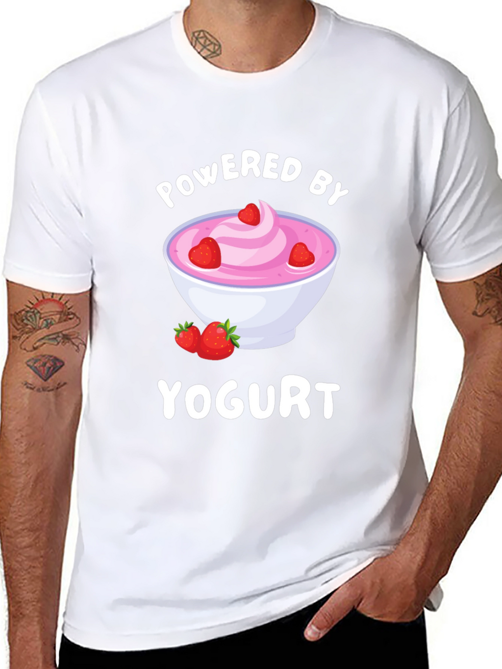 Powered by Yogurt T-Shirt