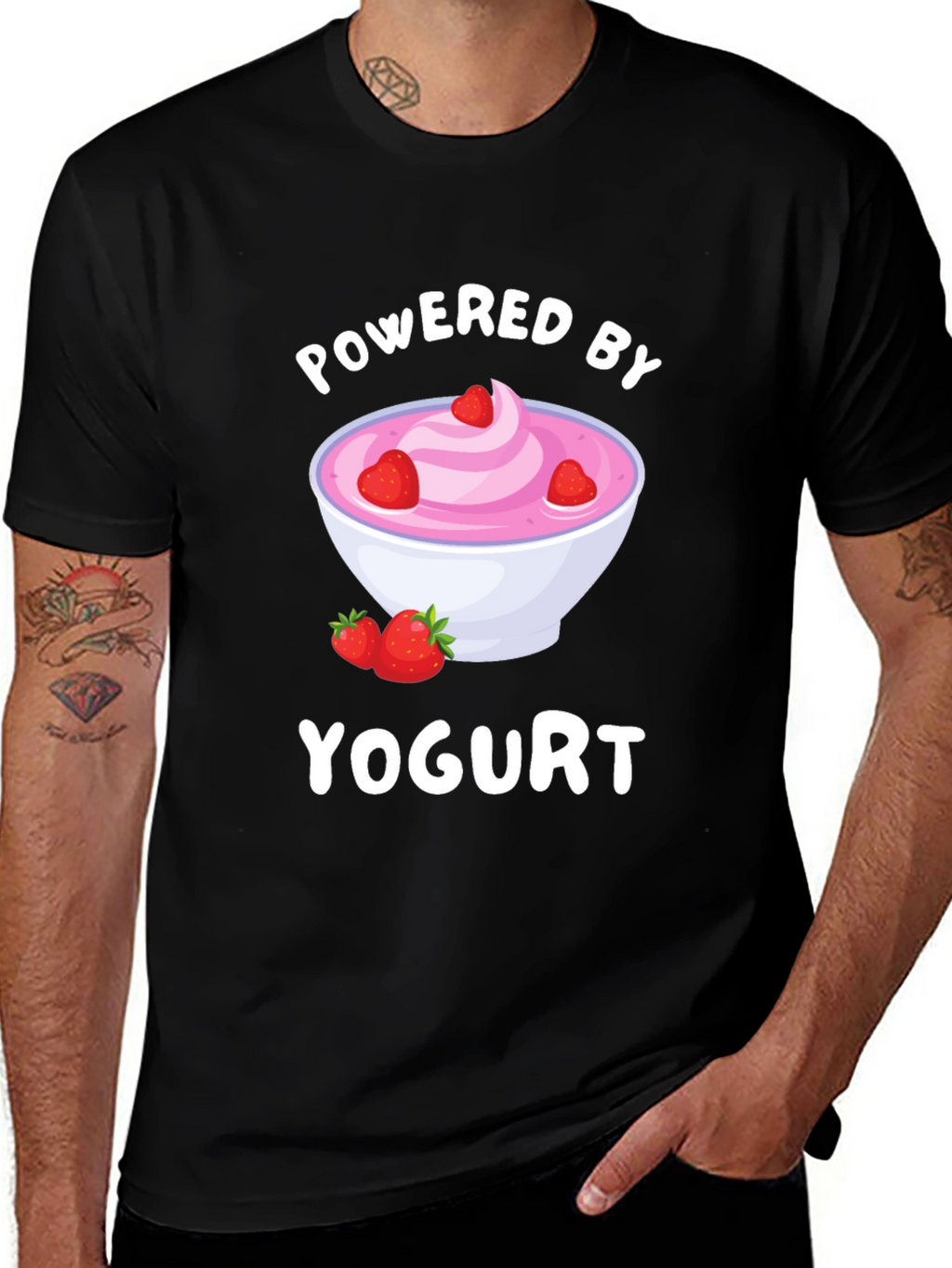 Powered by Yogurt T-Shirt