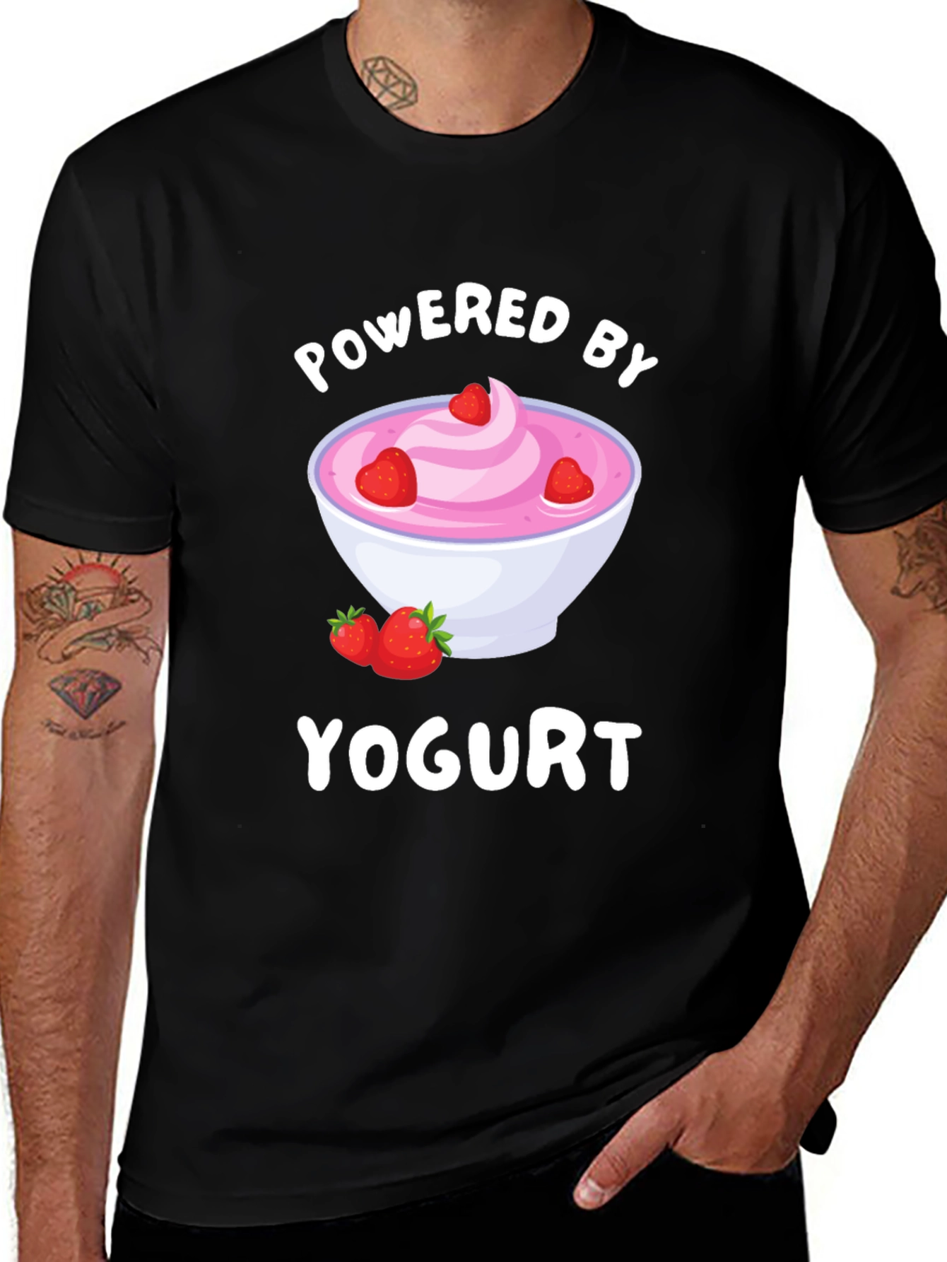 Powered by Yogurt T-Shirt