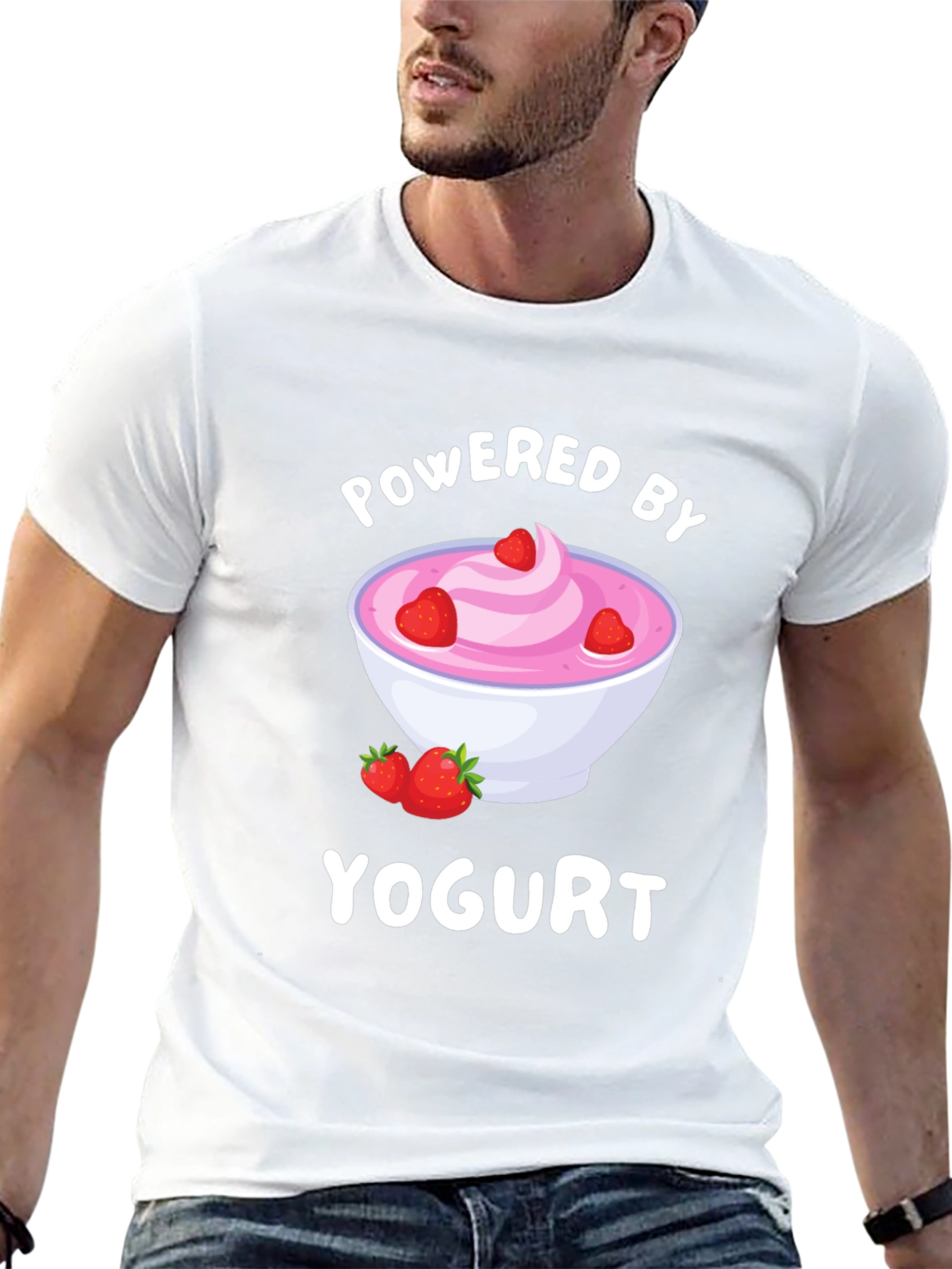 Powered by Yogurt T-Shirt