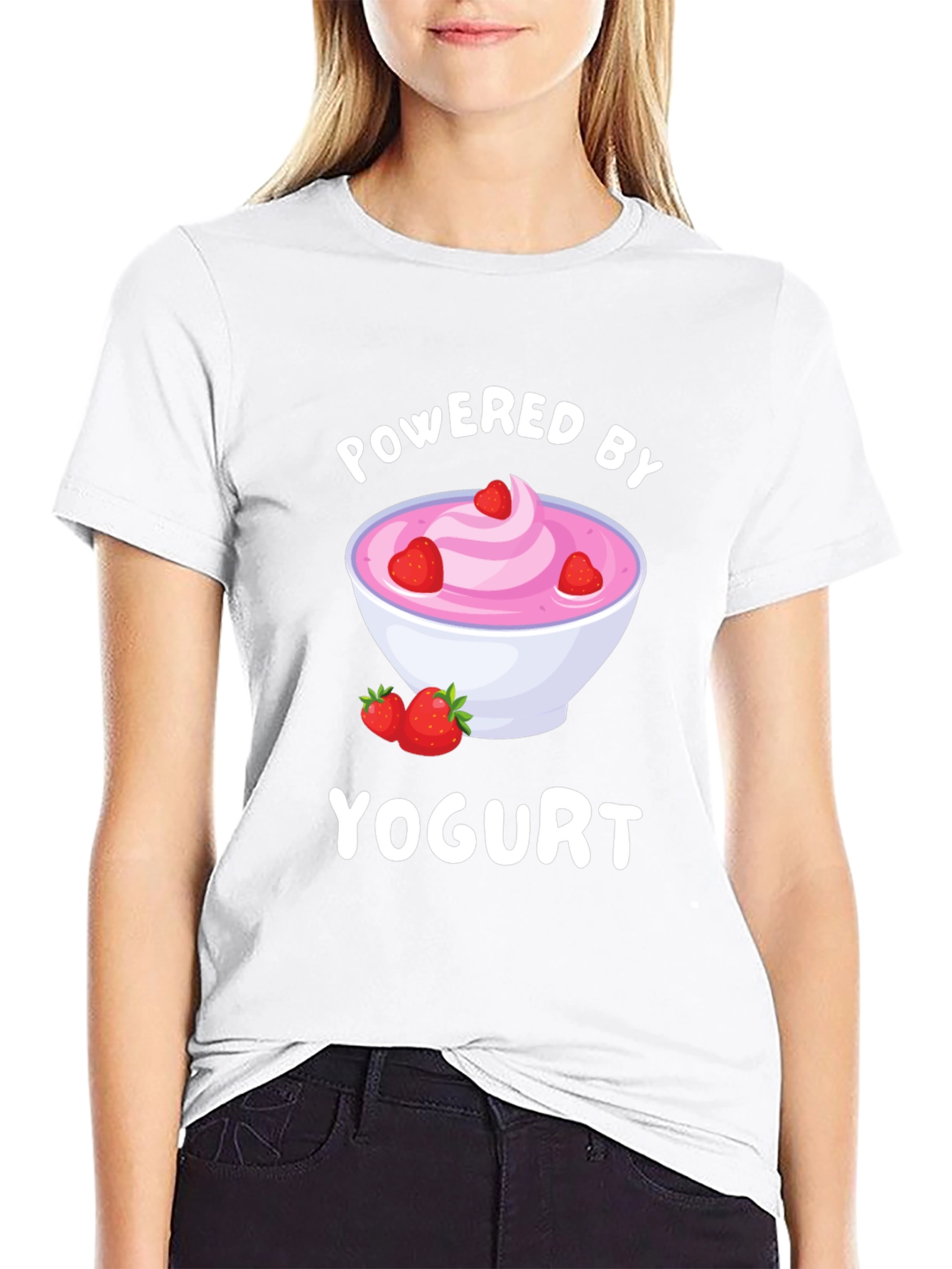 Powered by Yogurt T-Shirt