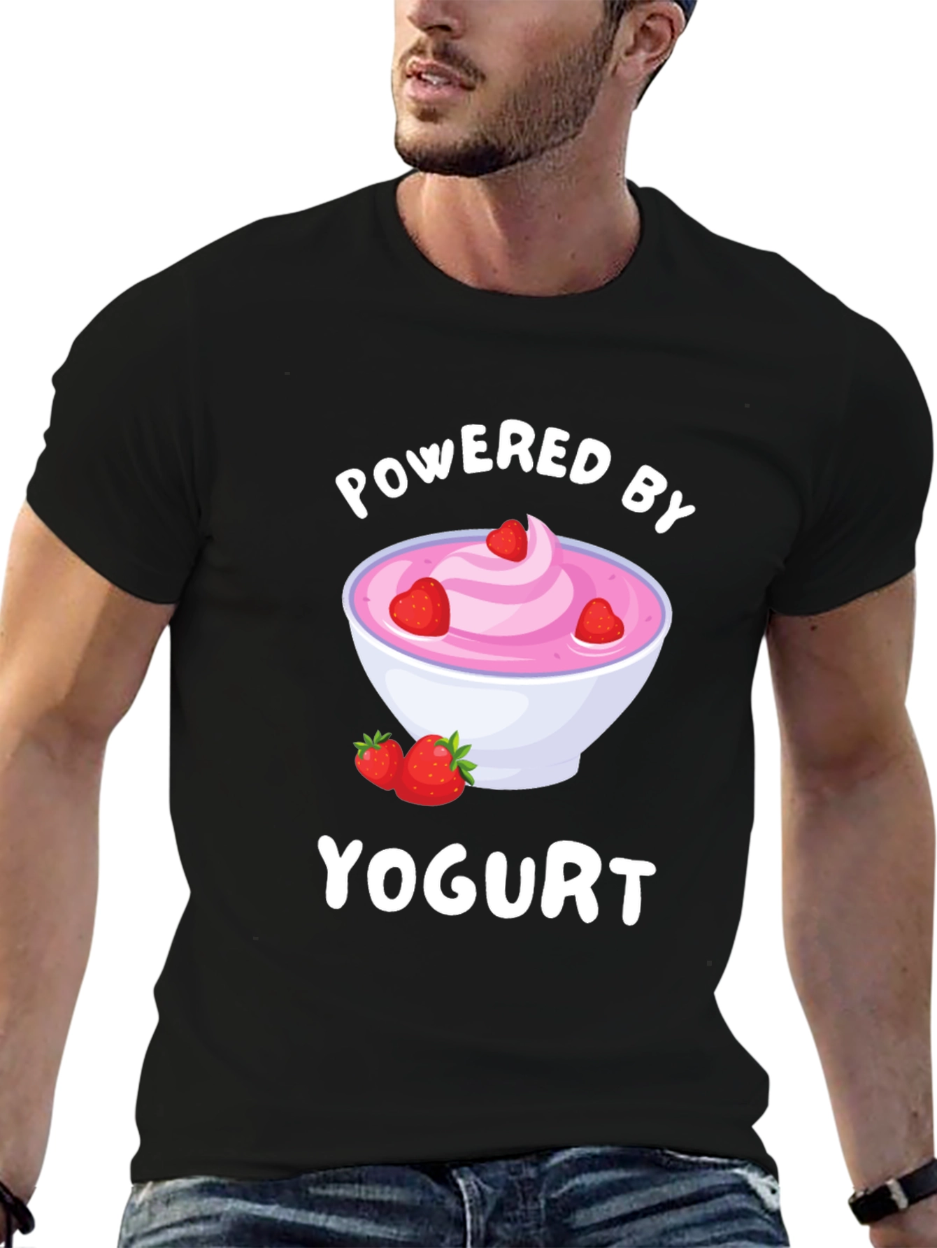Powered by Yogurt T-Shirt