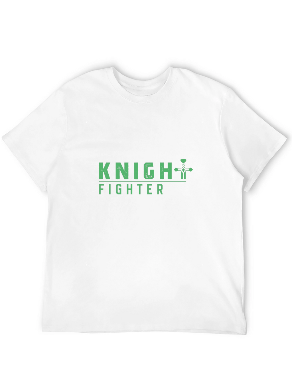 Knight Fighter Graphic T-Shirt - Black