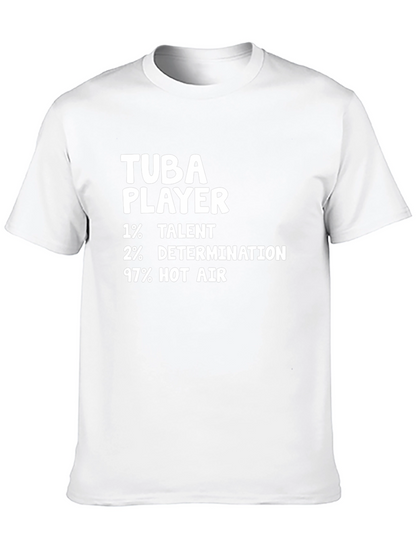 Tuba Player Funny Novelty Graphic T-Shirt
