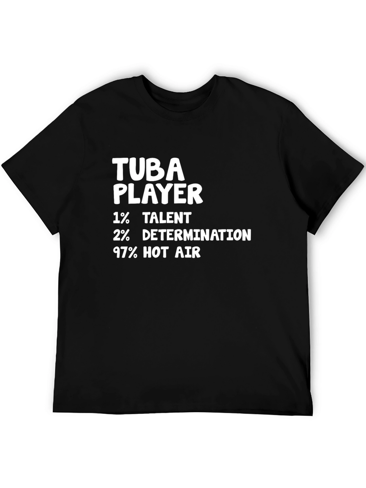 Tuba Player Funny Novelty Graphic T-Shirt
