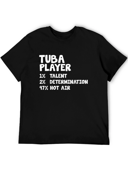 Tuba Player Funny Novelty Graphic T-Shirt