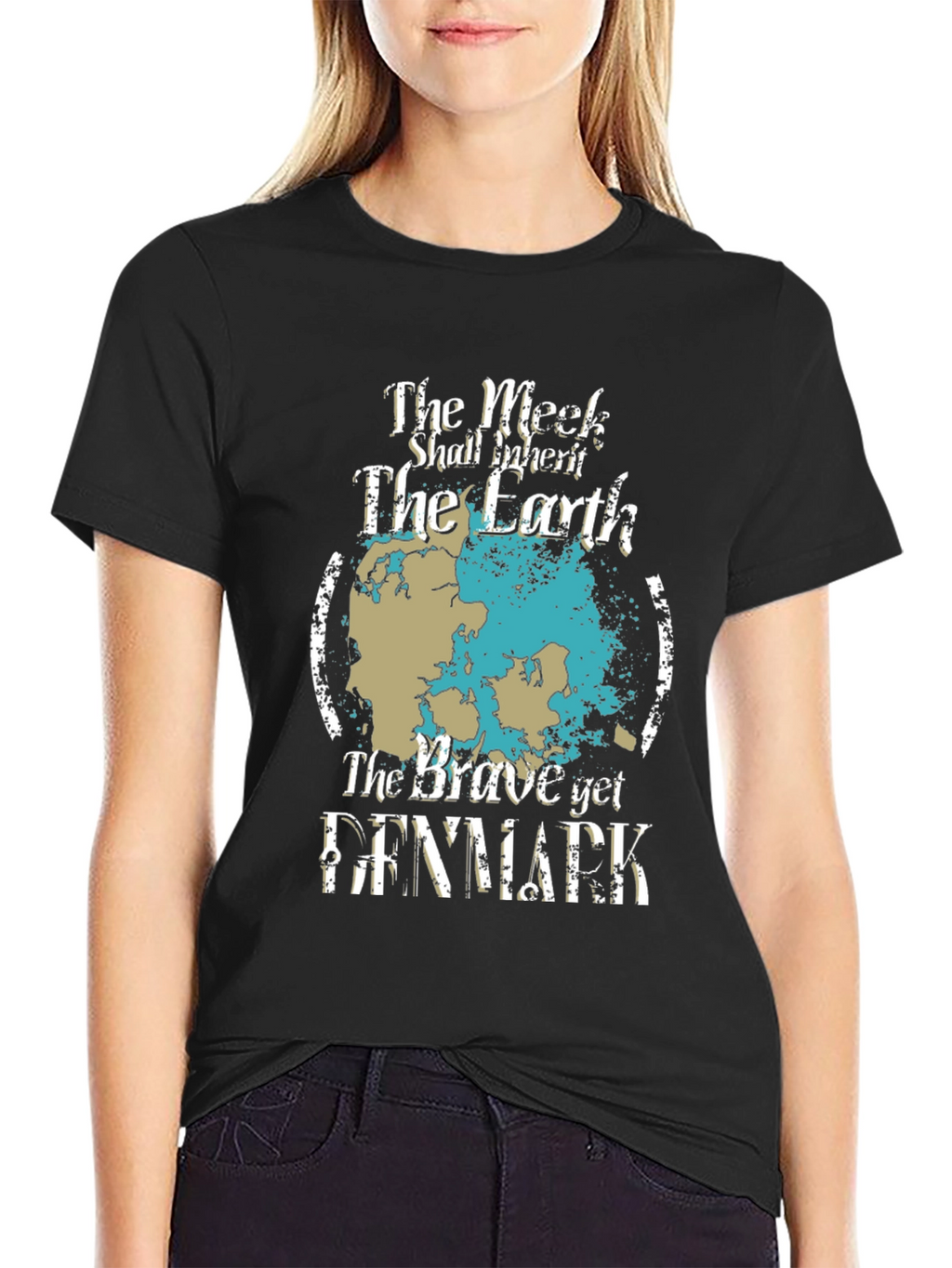Meek Shall Inherit Earth Denmark Graphic Tee