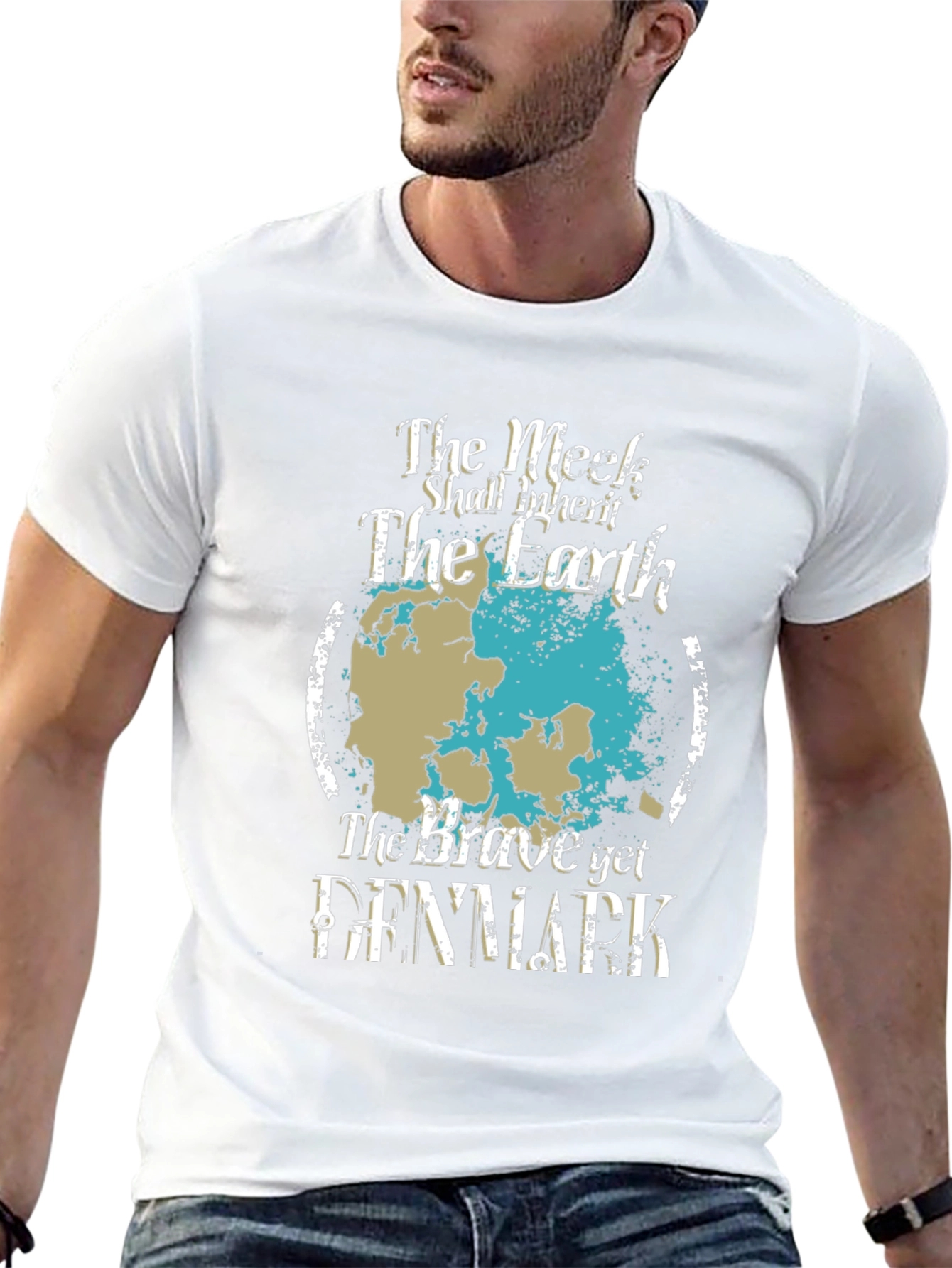 Meek Shall Inherit Earth Denmark Graphic Tee