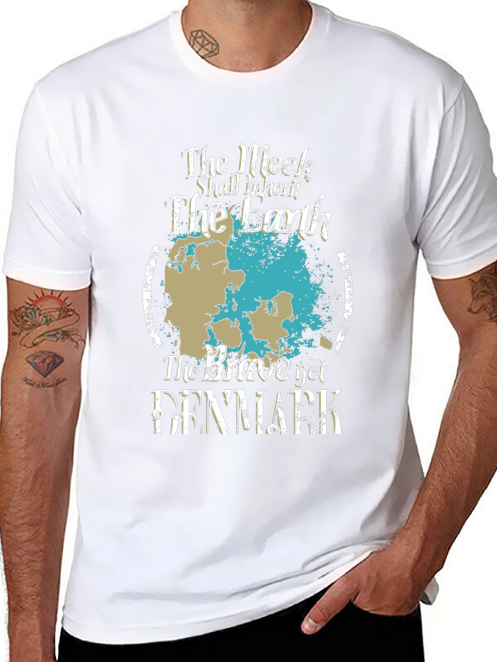 Meek Shall Inherit Earth Denmark Graphic Tee
