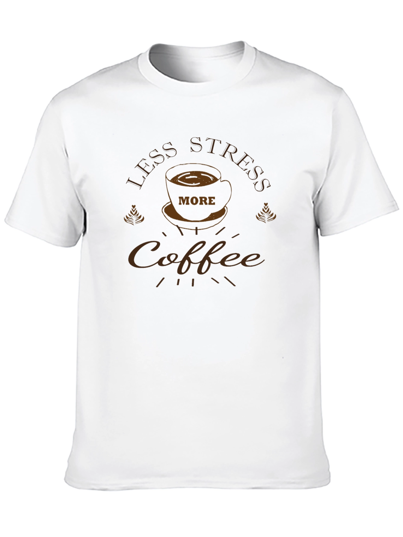Less Stress More Coffee T-Shirt