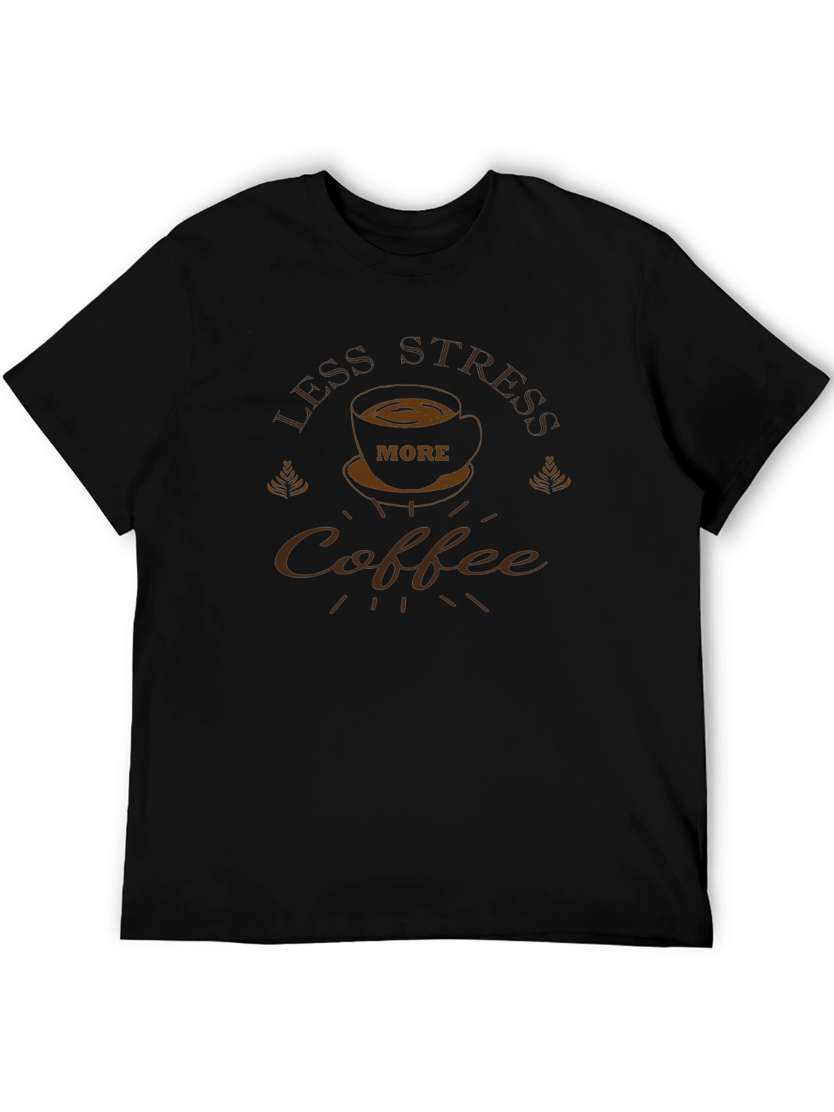 Less Stress More Coffee T-Shirt