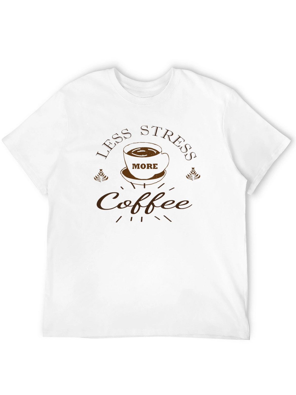 Less Stress More Coffee T-Shirt