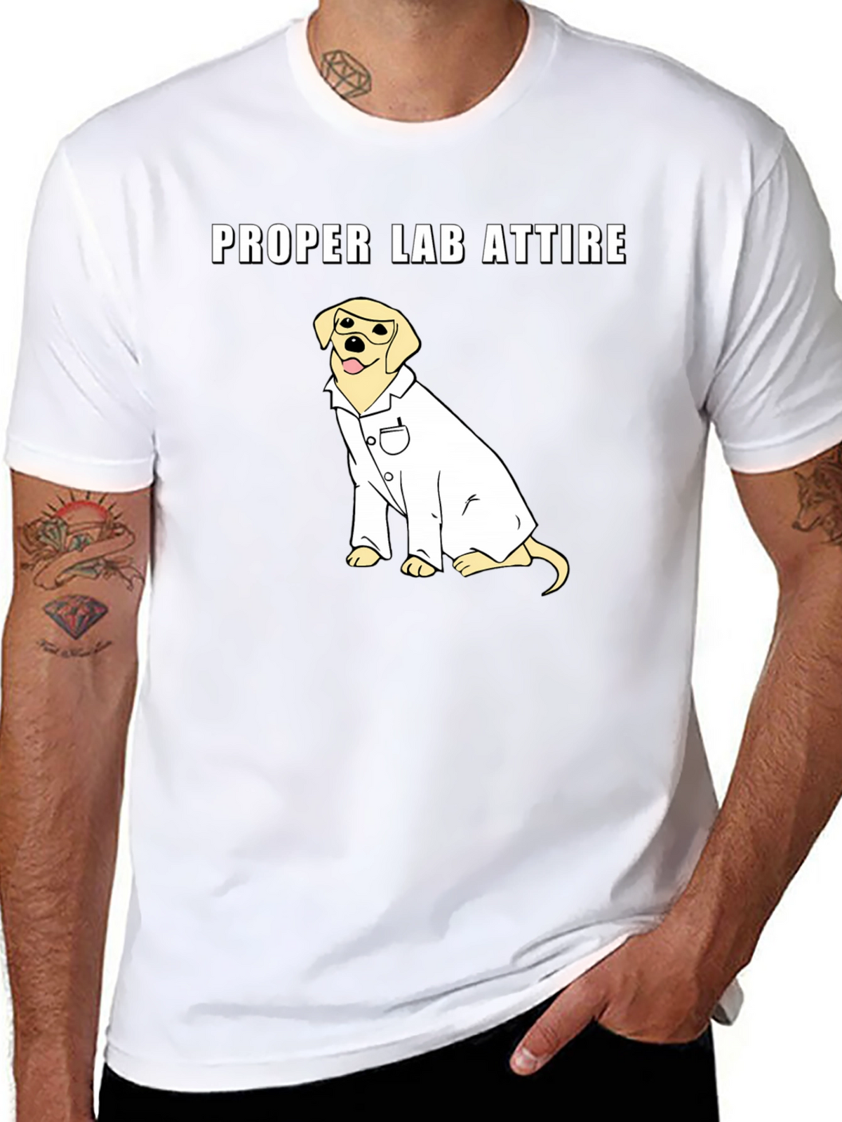 Proper Lab Attire T-Shirt