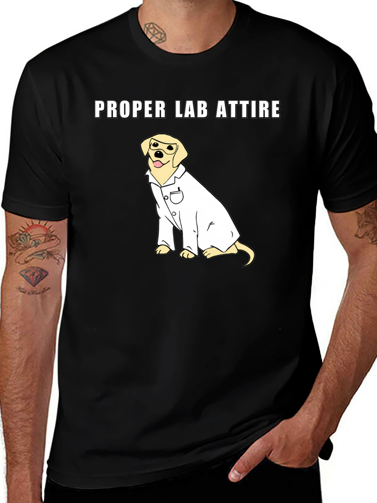 Proper Lab Attire T-Shirt