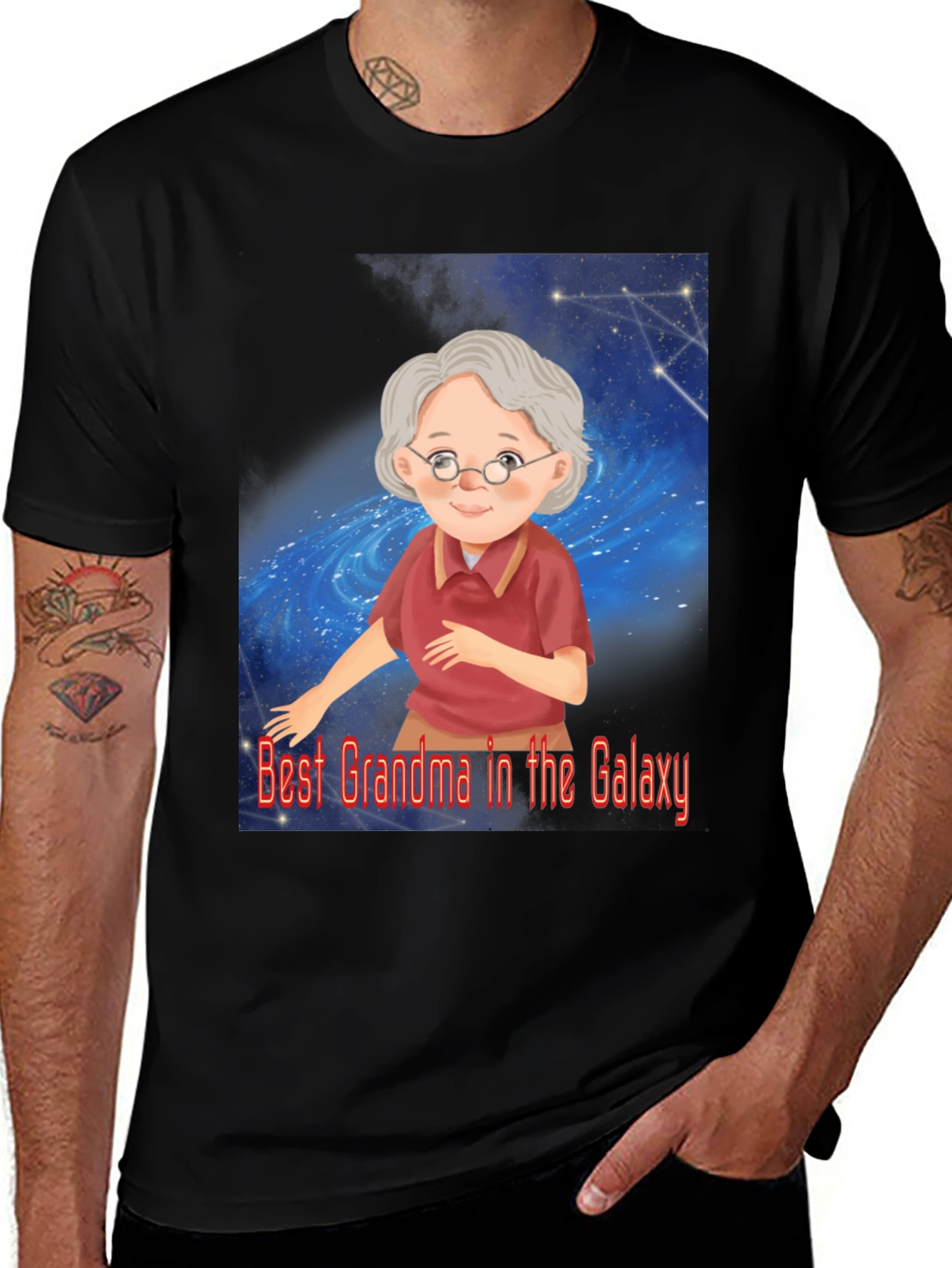 Best Grandma in the Galaxy T-Shirt
