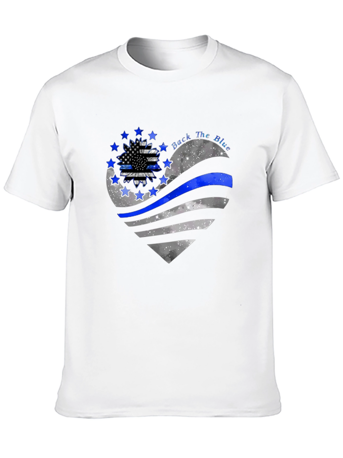 Back the Blue Heart T-Shirt