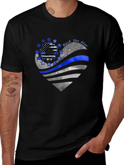 Back the Blue Heart T-Shirt