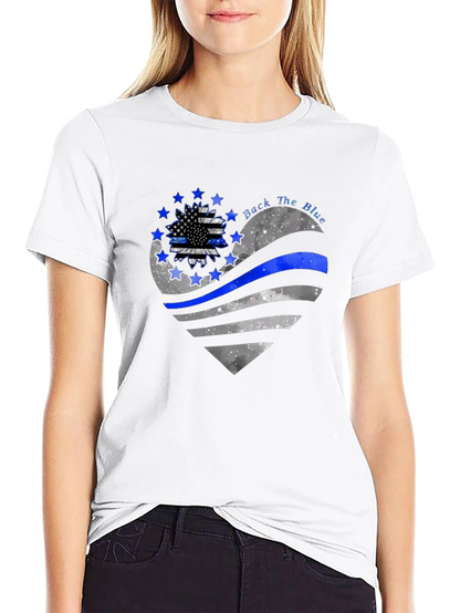 Back the Blue Heart T-Shirt