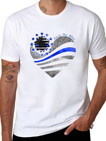 Back the Blue Heart T-Shirt