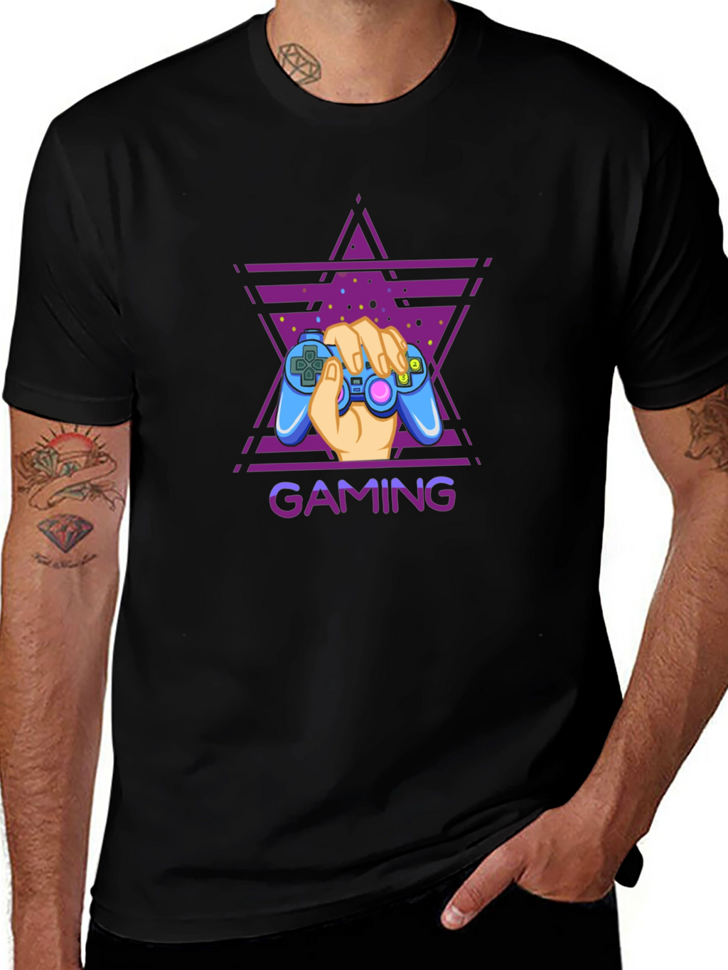 Gaming Controller T-Shirt - Gamer Style