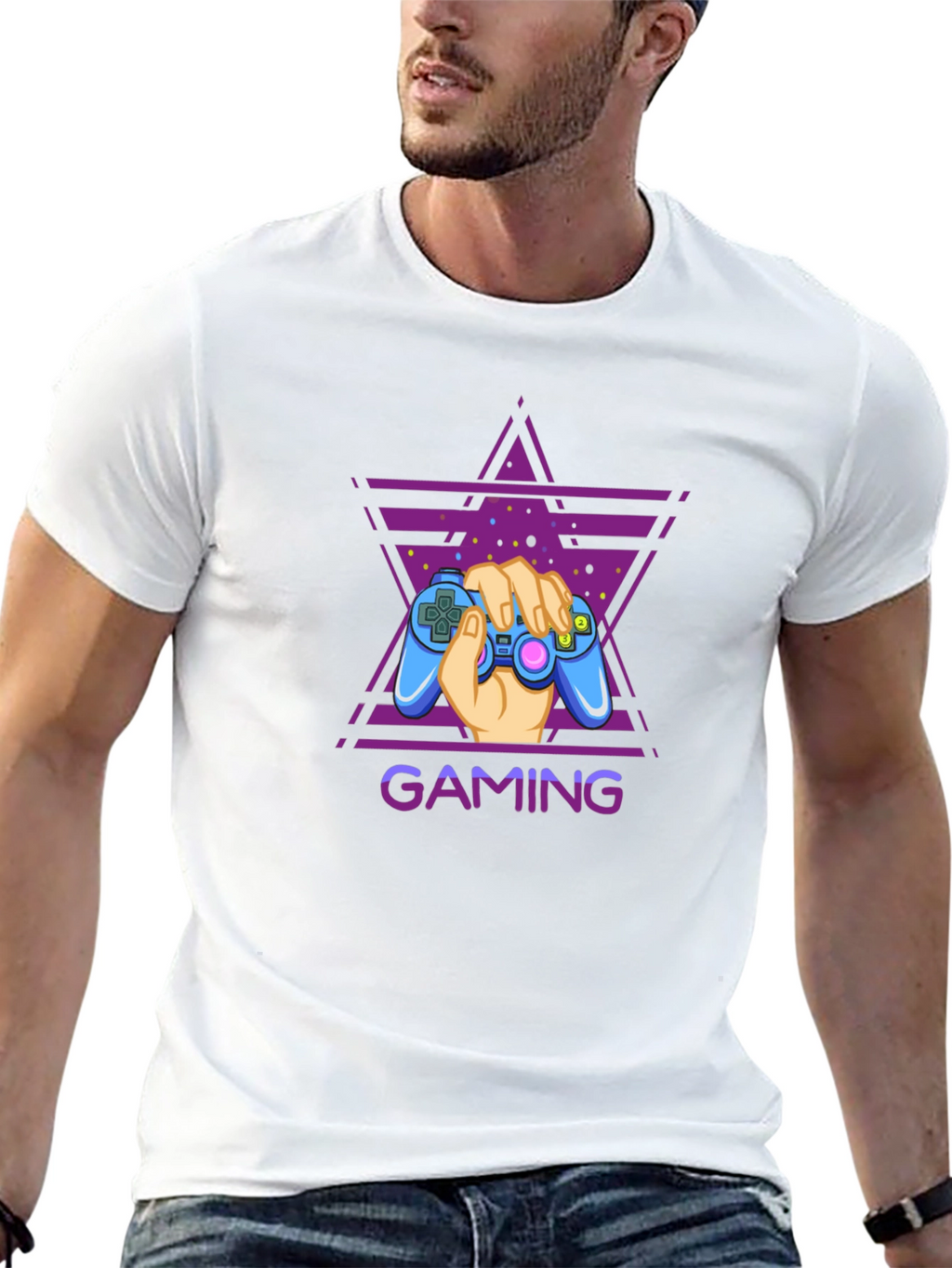 Gaming Controller T-Shirt - Gamer Style