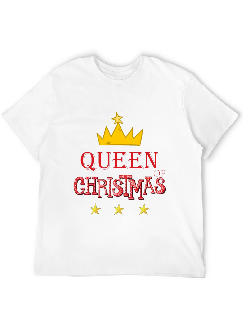 Queen of Christmas Graphic Tee - Holiday Cheer