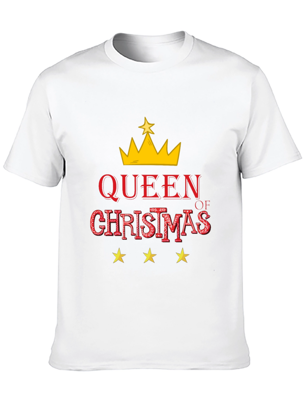 Queen of Christmas Graphic Tee - Holiday Cheer