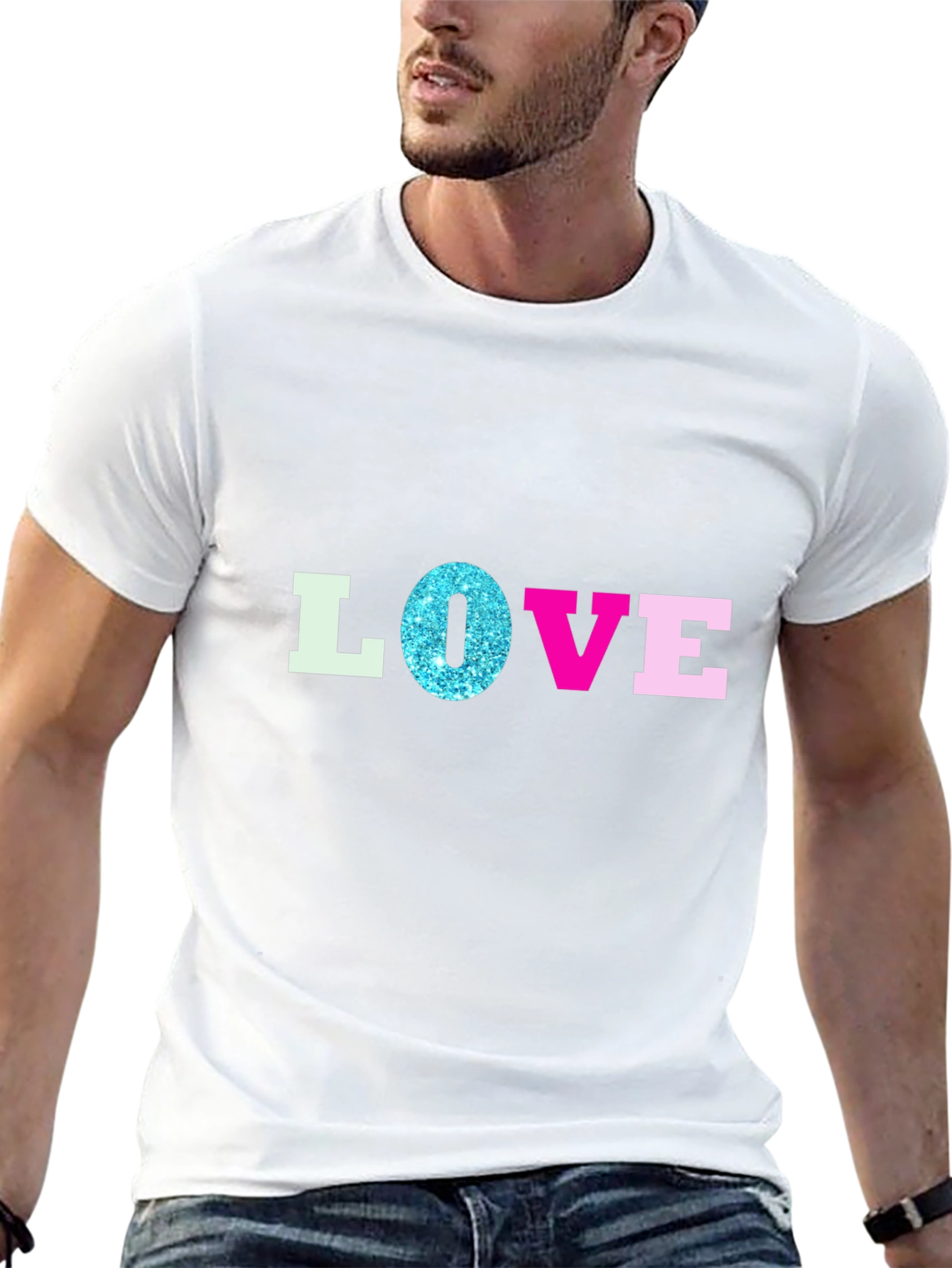 Love T-Shirt - Stylish Graphic Tee for Men