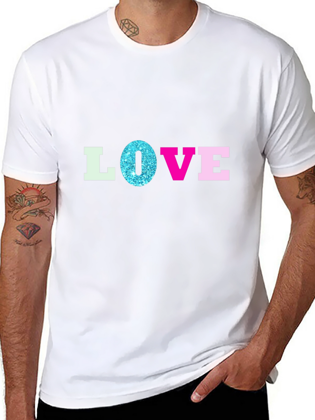 Love T-Shirt - Stylish Graphic Tee for Men