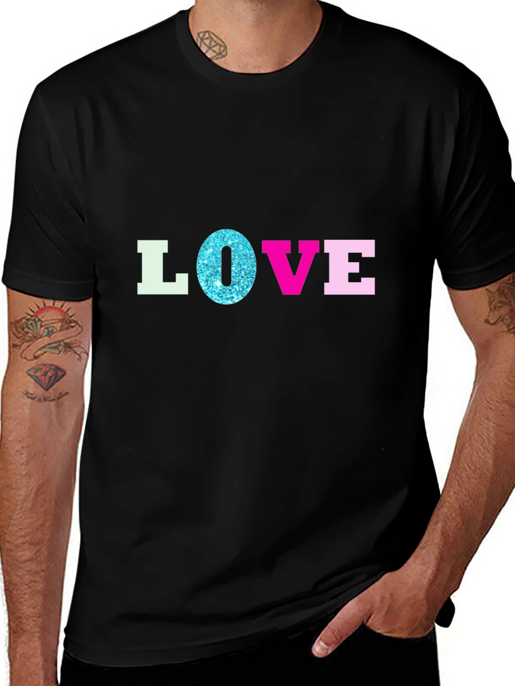 Love T-Shirt - Stylish Graphic Tee for Men
