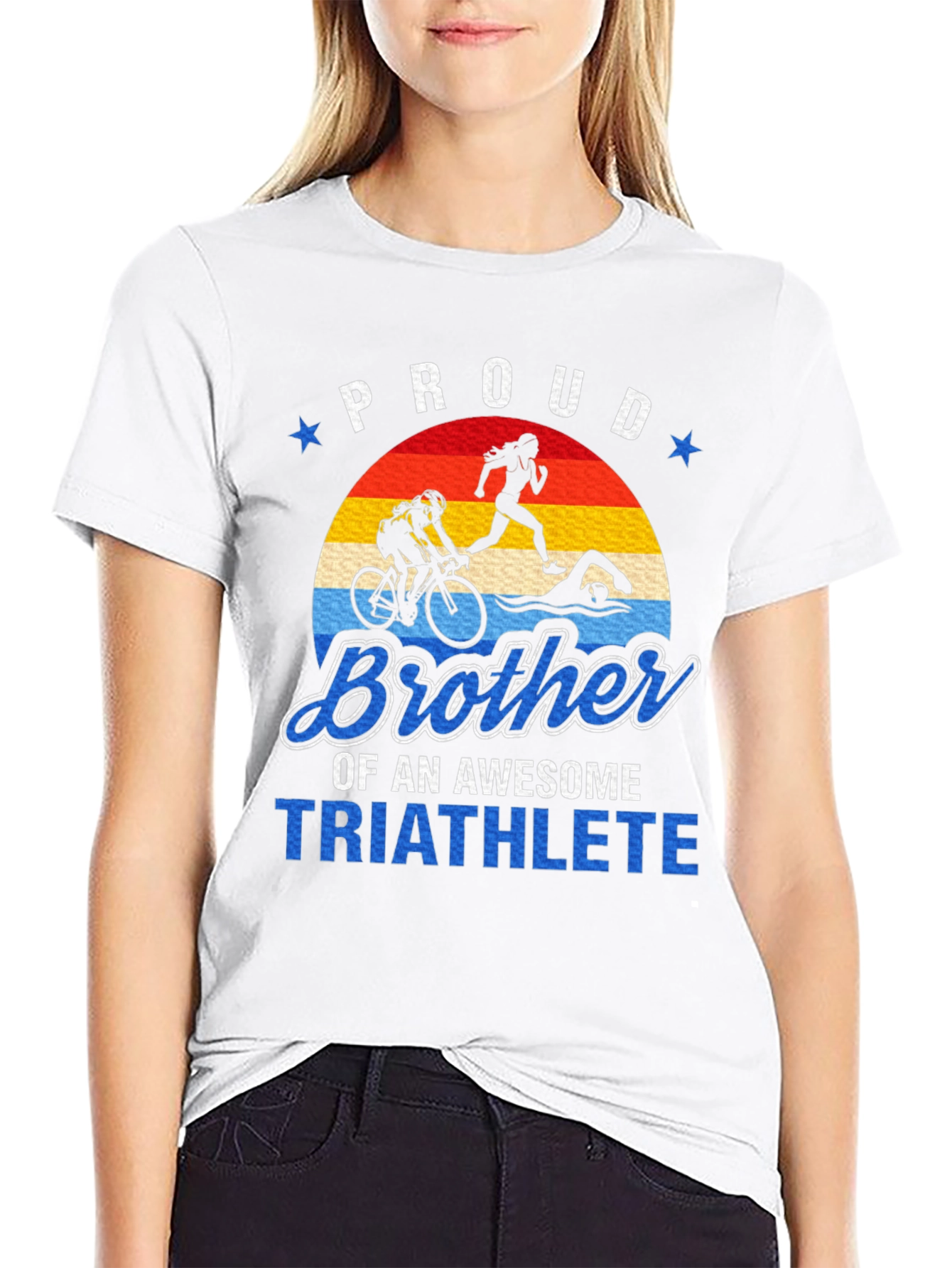 Proud Brother of a Triathlete T-Shirt