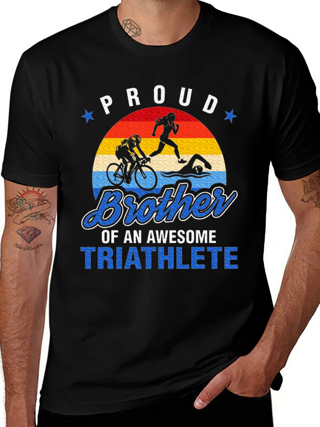 Proud Brother of a Triathlete T-Shirt