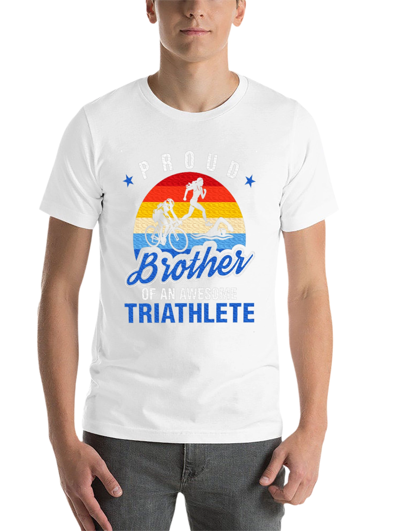Proud Brother of a Triathlete T-Shirt