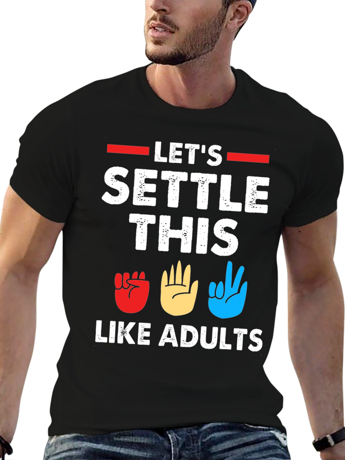 Lets Settle This Like Adults T-Shirt